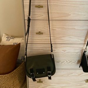Rebecca Minkoff military nylon saddle bag